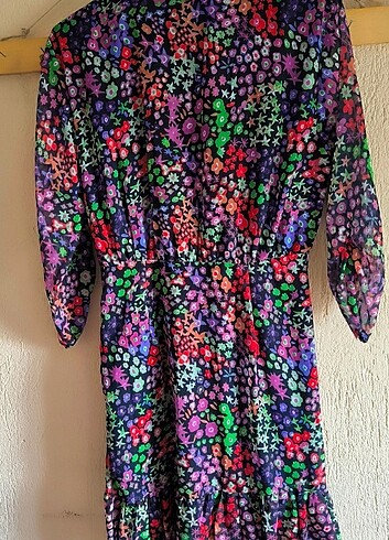 Mini büzgülü elbise  - Görsel 9