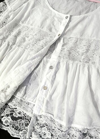 Beyaz gömlek  - Görsel 12