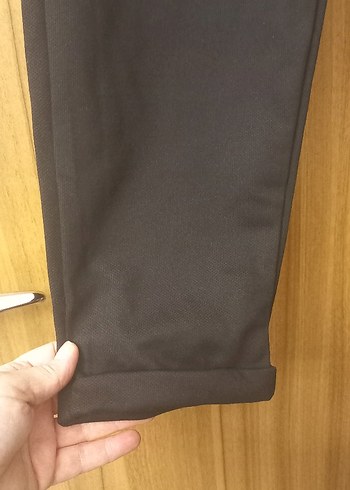 ZARA Siyah Regular Fit erkek  Kumaş Pantolon - Görsel 2