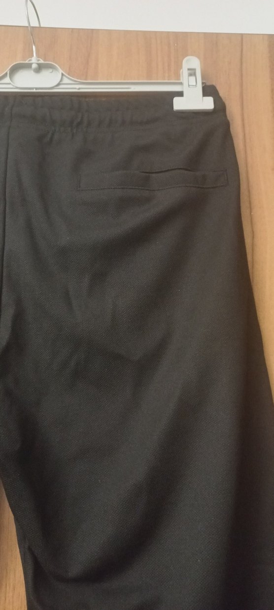 ZARA Siyah Regular Fit erkek  Kumaş Pantolon - Görsel 3