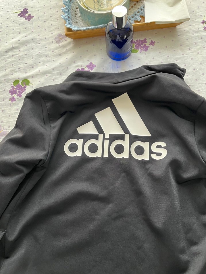 Siyah Adidas erkek çocuk eşofman takımı - Görsel 5