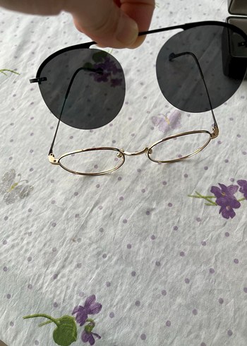 Kadın kahverengi Parlak Modern Klasik Gözlük - Görsel 6