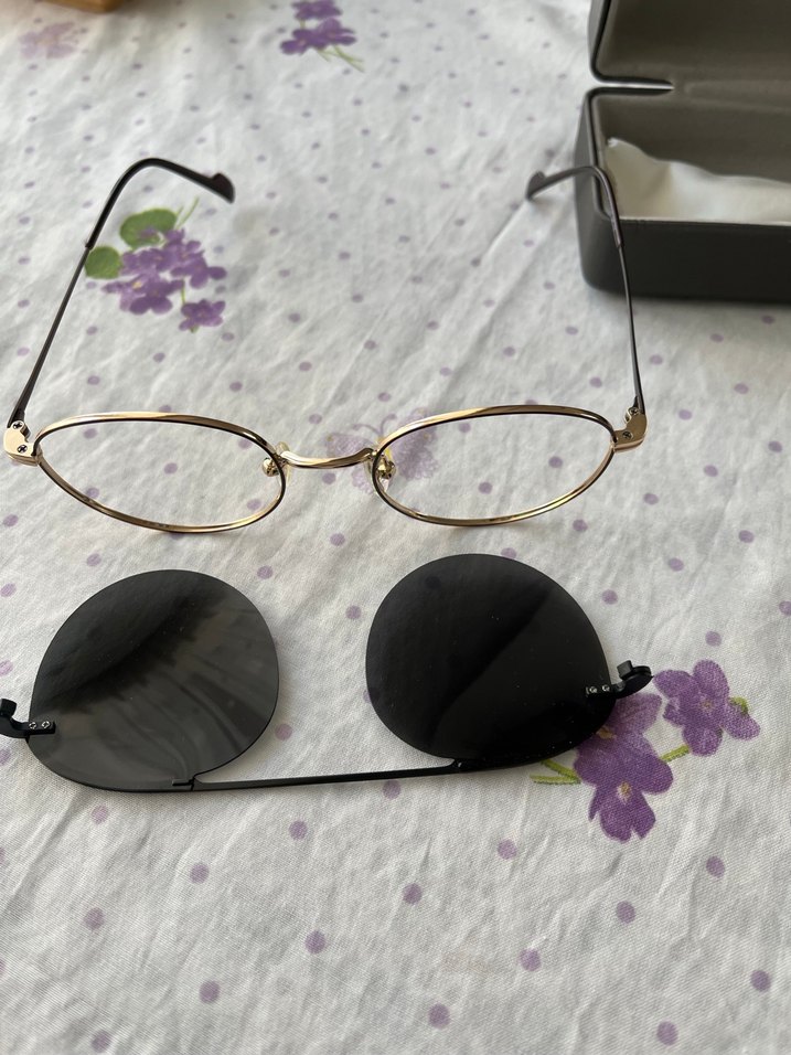 Kadın kahverengi Parlak Modern Klasik Gözlük - Görsel 2