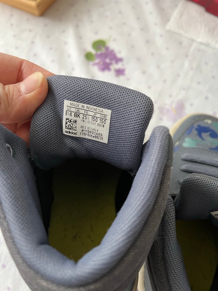 Gri Kamuflaj Erkek Çocuk Spor Ayakkabı - Görsel 5