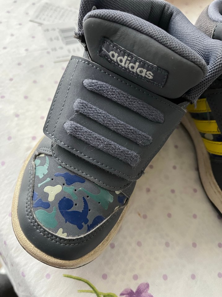 Gri Kamuflaj Erkek Çocuk Spor Ayakkabı - Görsel 2