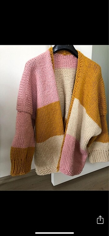 Elörgüsü hırka - Görsel 5