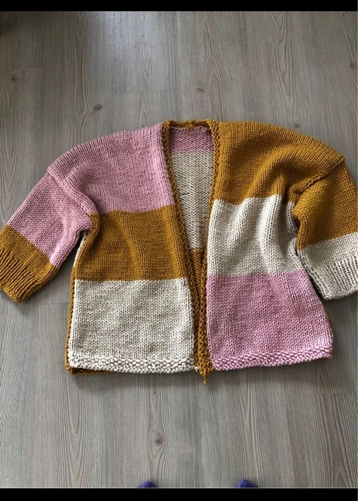 Elörgüsü hırka - Görsel 3