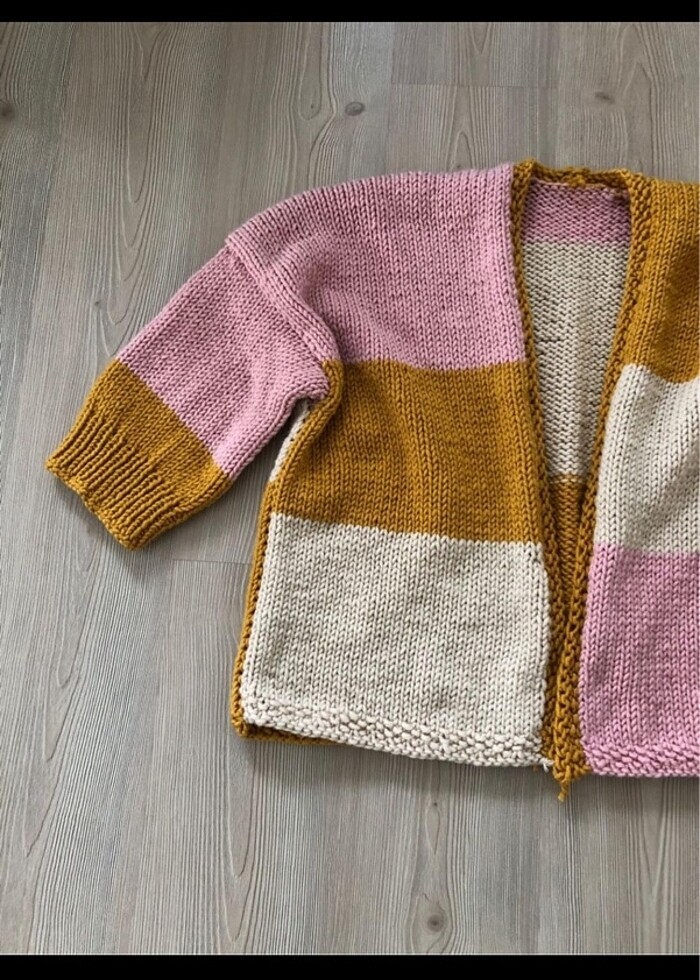 Elörgüsü hırka - Görsel 4