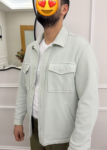 Zara gömlek ceket - Görsel 3