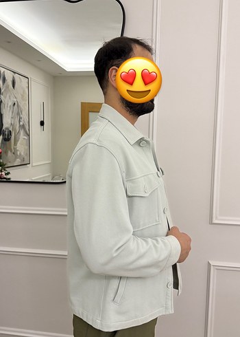 Zara gömlek ceket - Görsel 2