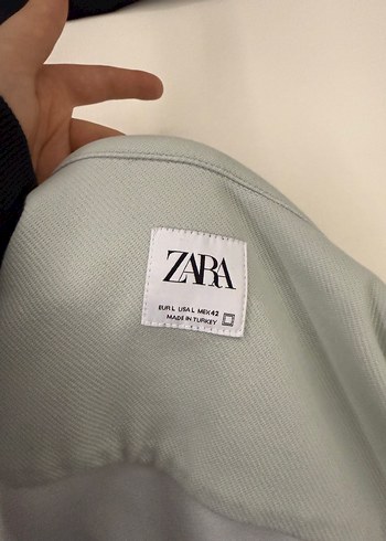 Zara gömlek ceket - Görsel 5
