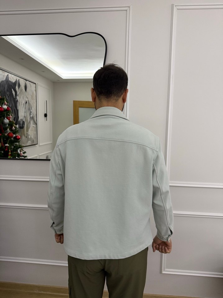 Zara gömlek ceket - Görsel 4