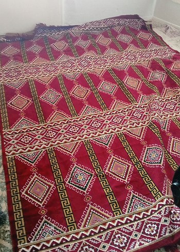 Bordo Desenli Geleneksel Halı - Görsel 11