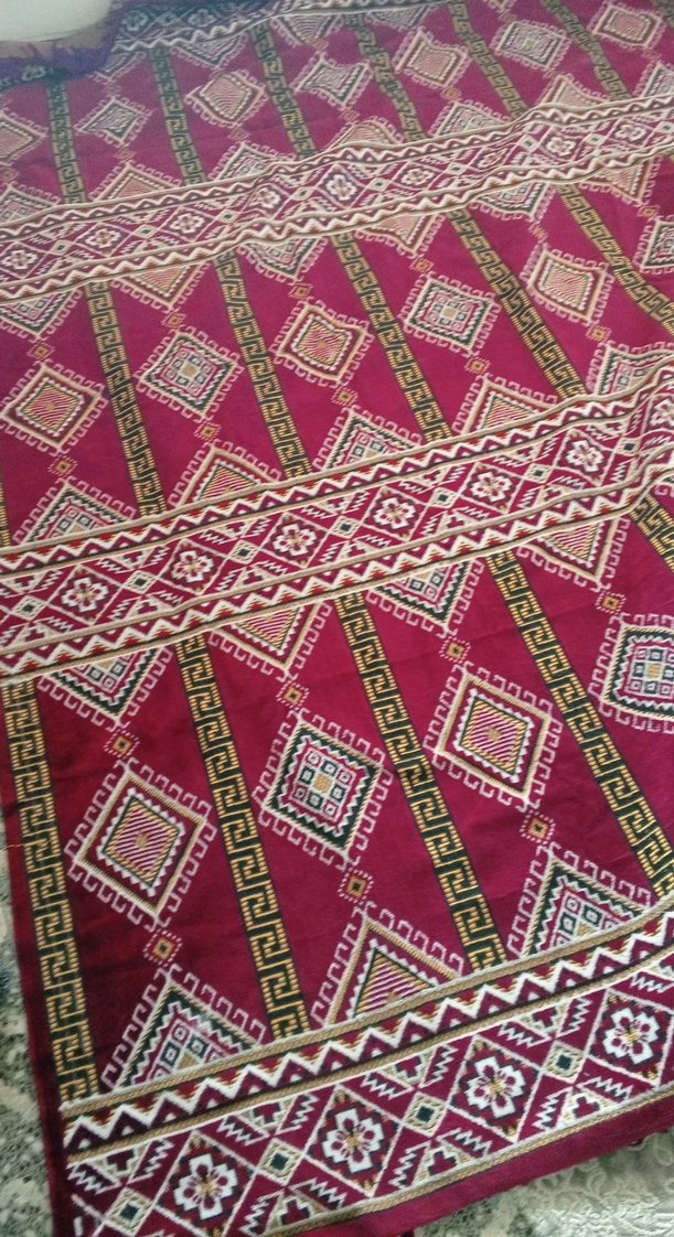 Bordo Desenli Geleneksel Halı - Görsel 5