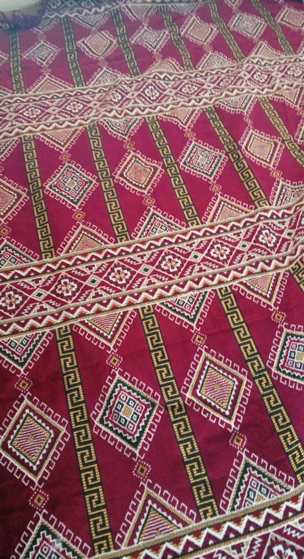 Bordo Desenli Geleneksel Halı - Görsel 4