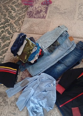 Gri Denim Düğmeli Erkek Ceket - Görsel 2