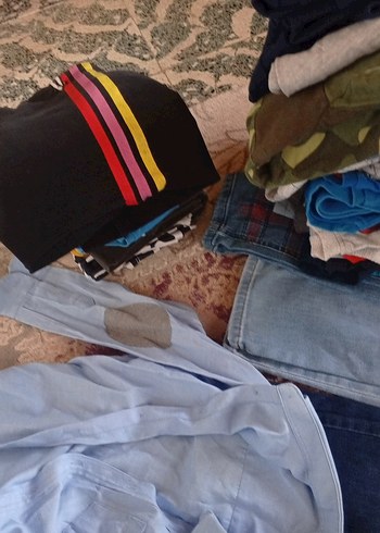 Gri Denim Düğmeli Erkek Ceket - Görsel 6