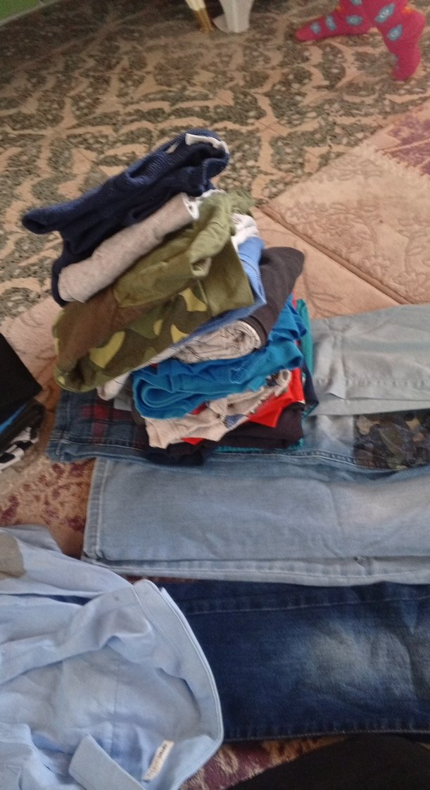 Gri Denim Düğmeli Erkek Ceket - Görsel 5