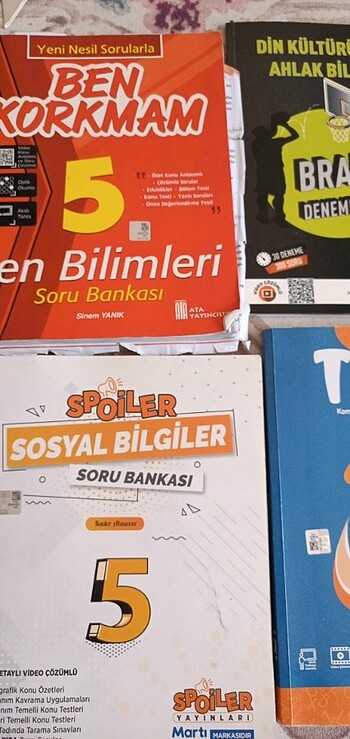 5.Sınıf Test Kitapları