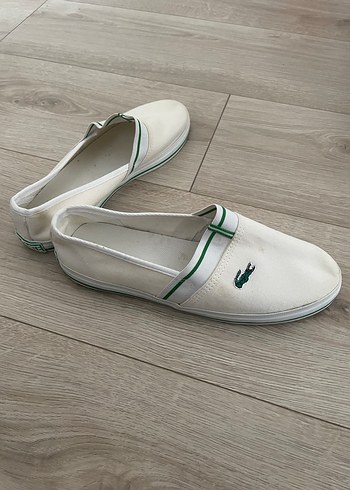 Beyaz Erkek Espadril Velcro Detaylı - Görsel 4