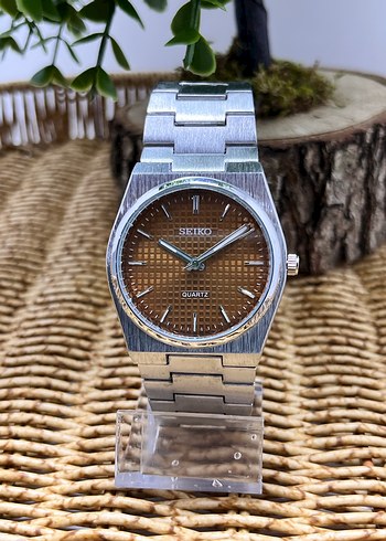 Seiko Klasik Erkek Saati Kahverengi Kadran