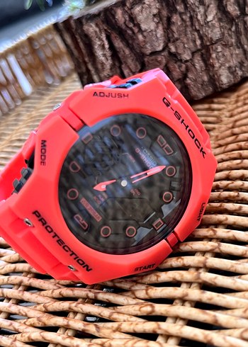 Beden kırmızı Renk Kırmızı G-Shock Erkek Kol Saati