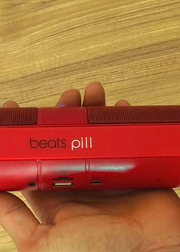 Renkli Kırmızı Beats Bluetooth Hoparlör - Görsel 4
