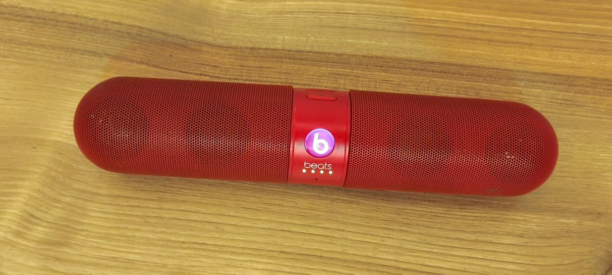 Renkli Kırmızı Beats Bluetooth Hoparlör - Görsel 2