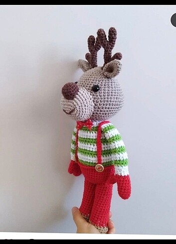  yılbaşı amigurumi geyik