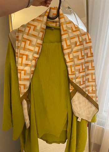 Kimono Şalvar Pantolon Takım - Görsel 2