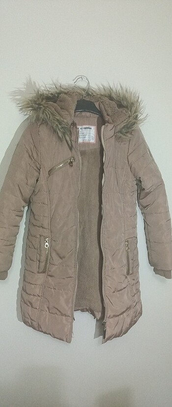 Kışlık yünlü mont