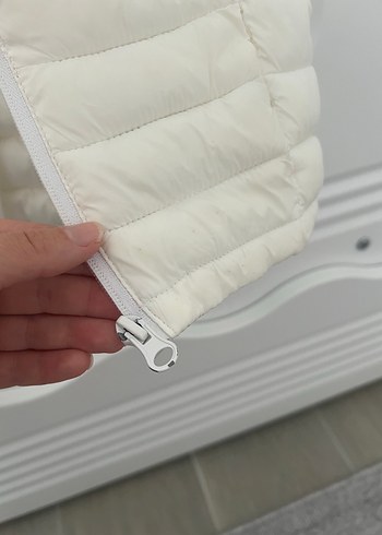 Beyaz bebek Şişme Yelek - Görsel 4