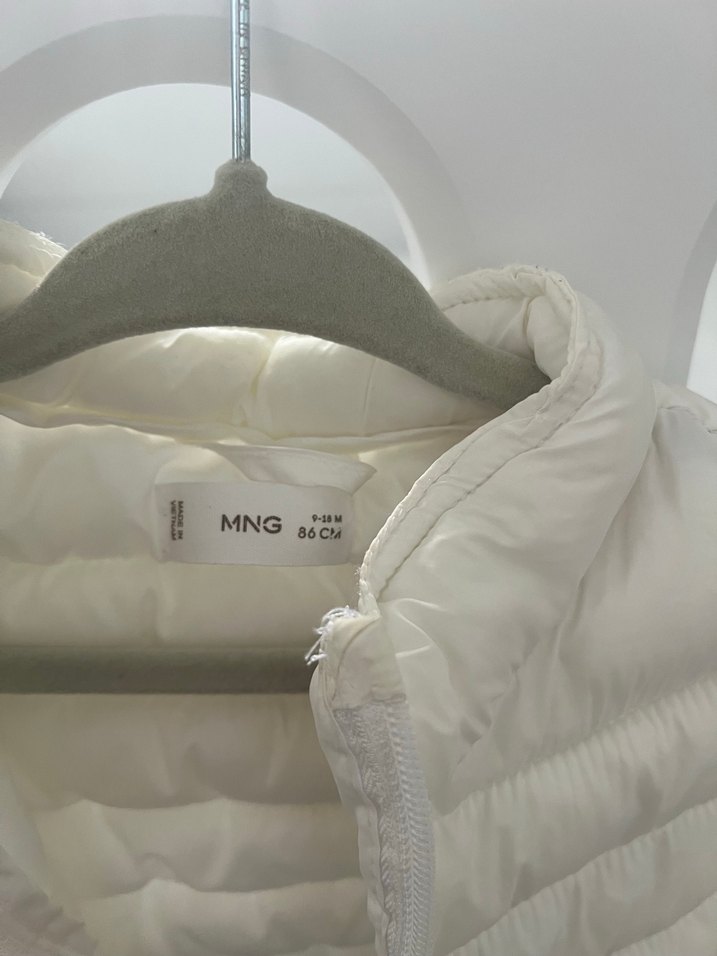 Beyaz bebek Şişme Yelek - Görsel 2