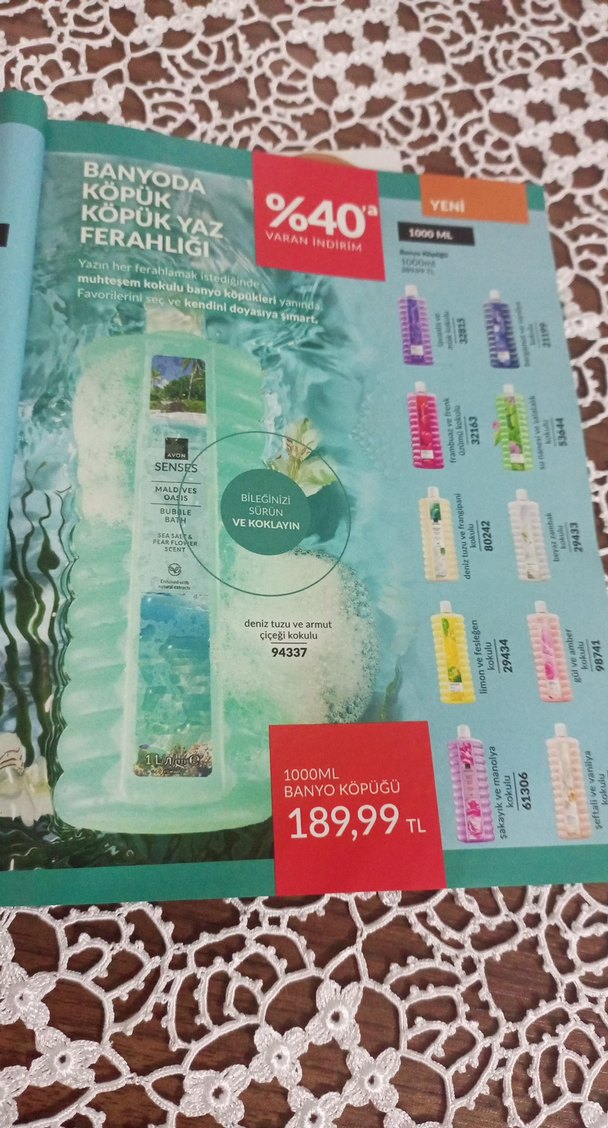 Avon banyo köpüğü - Görsel 2