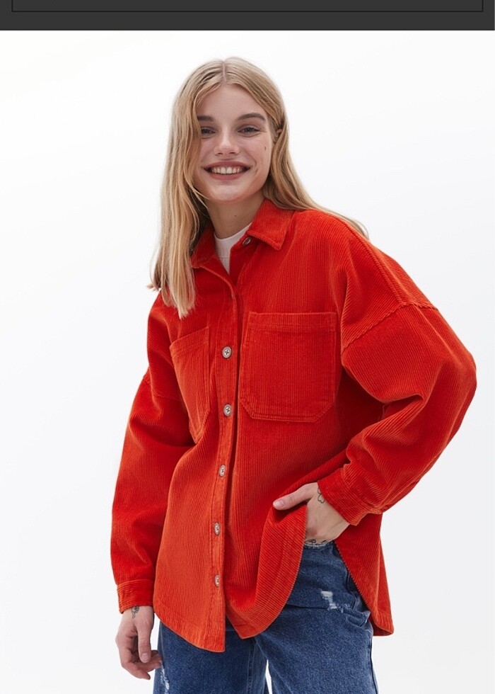 Kadife gömlek - Görsel 2