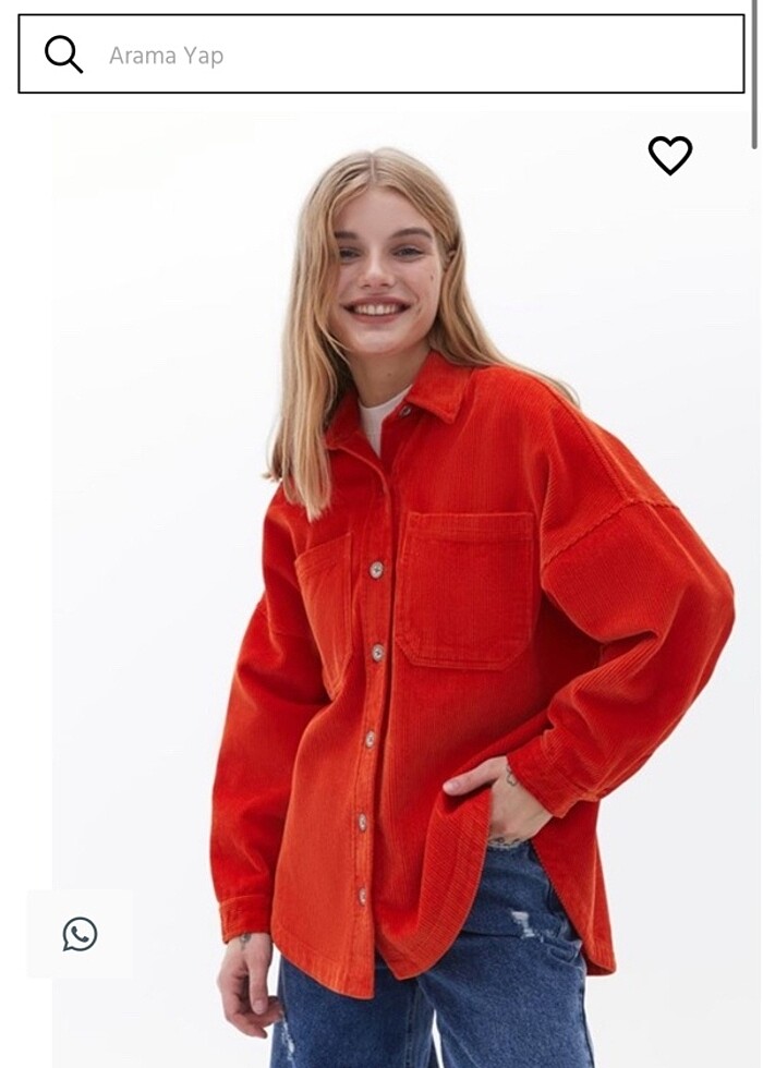 Kadife gömlek - Görsel 3