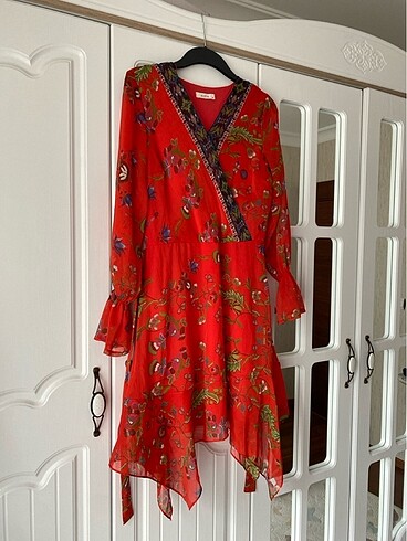 Batik Desenli elbise