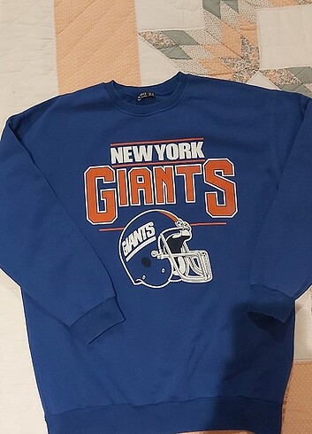 m Beden Sweatshirt saks mavisi unısex giyilebilir