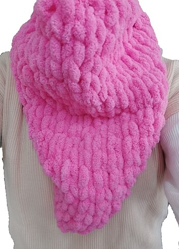 Beden Puffy Yün Boyunluk -siparişe uygun yapılır