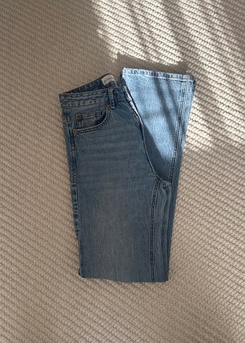 Stradivarius Orta Mavi Denim Jean