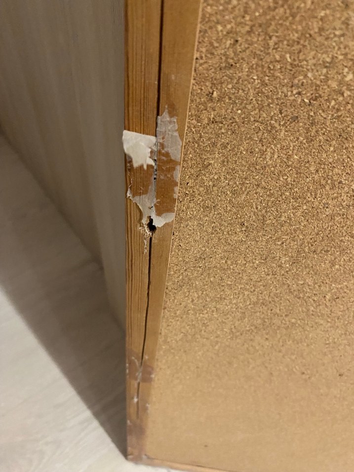 Bej Parlak Çerçeveli Mantar Pano - Görsel 3