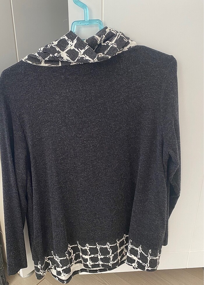 İkiler Ekose Bluz - Görsel 4