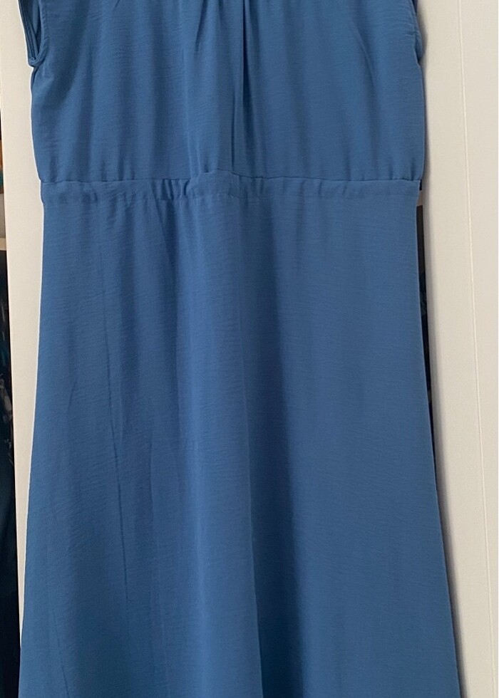 Keten elbise - Görsel 3