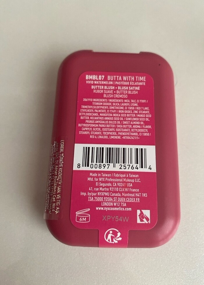 Nyx Butta Wıth Me BMBL07 Allık - Görsel 3