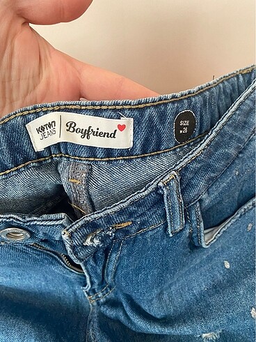 26 Beden Koton Boyfriend Pantolon