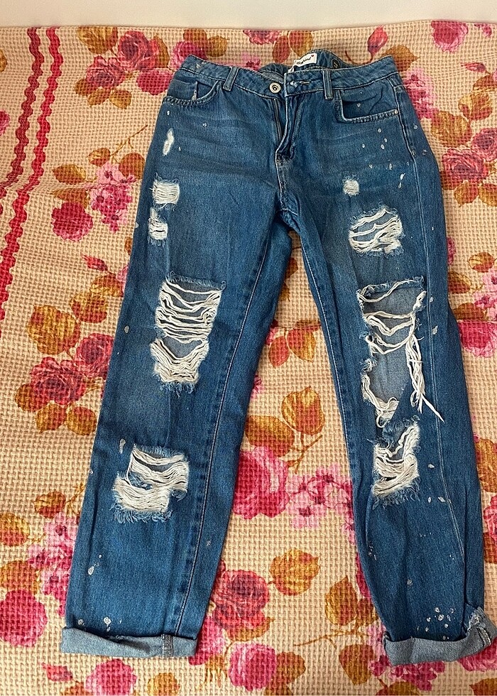 Koton Boyfriend Pantolon - Görsel 2