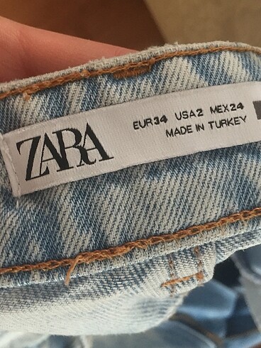 xs Beden Zara pantolon