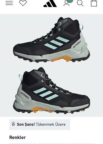 adidas terrex orjinal yeni ürün 43 numara - Görsel 7