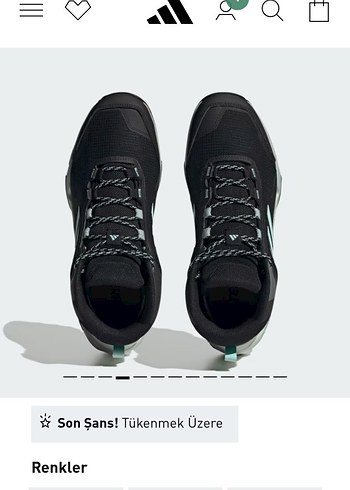 adidas terrex orjinal yeni ürün 43 numara - Görsel 2