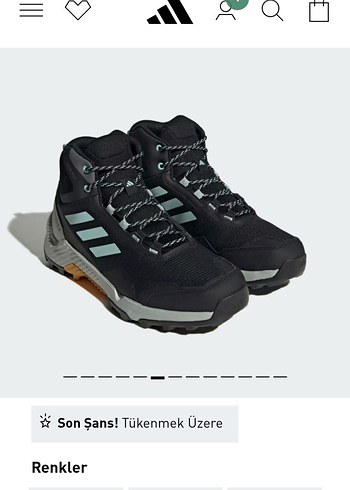 adidas terrex orjinal yeni ürün 43 numara - Görsel 4